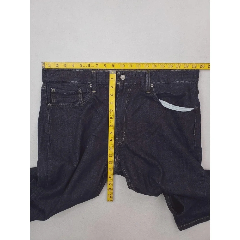 Levis 559 Jeans Mens 38x30 Blue Relaxed Straight Baggy Y2K Denim Pants Dark Wash